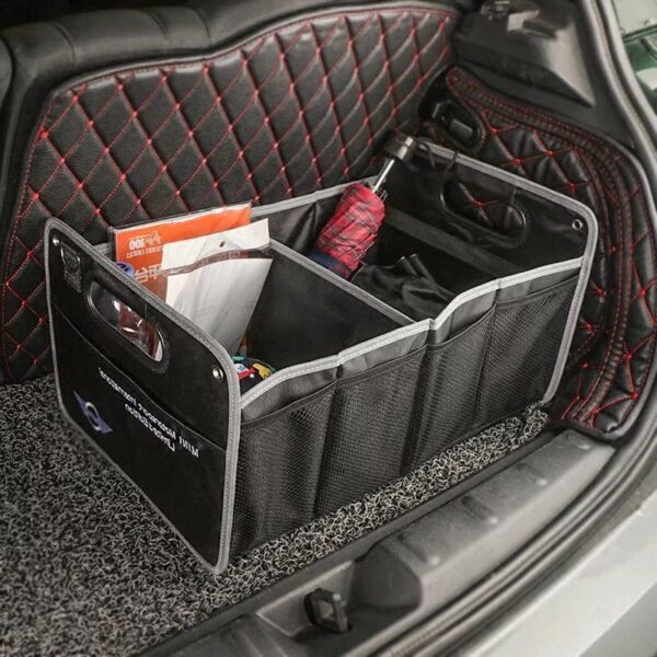 Car Folding Storage Basket Box Space Organizer Stowing Tidying Bag For Mini Cooper S JCW R55 R56 F55 F60 Countryman Accessories