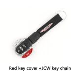 ABS JCW Style Car Key Cover For mini cooper key cover keycase key chain For mini cooper F55 F56 F57 F54 F60 jcw Plastic Material