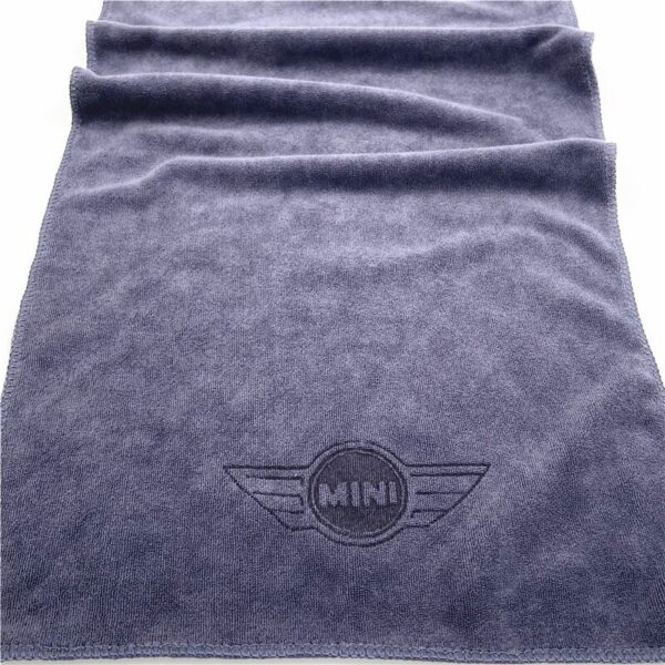 Microfiber-Car-logo-towel-Car-wash-clean-towel-For-BMW-MINI-Cooper-F54-F56-F55-R60-R61-F60-countryman-Clubman-car-accessories