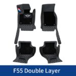 Car Floor Foot Mats For BMW MINI Cooper R56 F54 F55 F56 F57 F60 R60 Countryman CLUBMAN Waterproof Custom Lether Pads Accessories