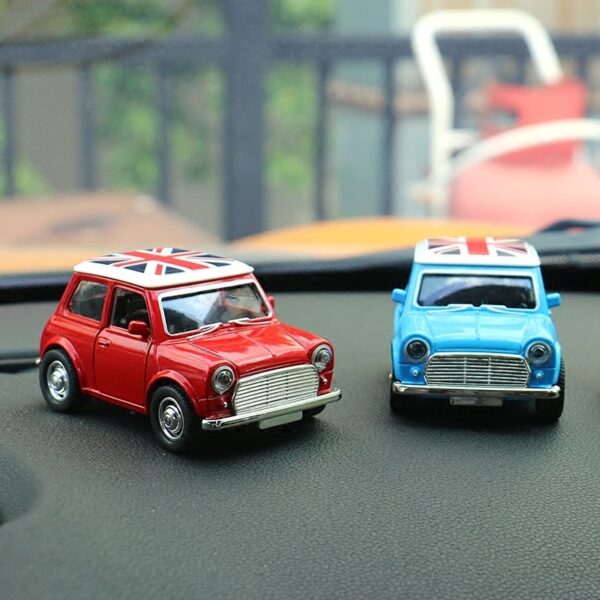 Car Styling Ornament Alloy Car Toy Interior Decoration For Mini Cooper One S JCW Car Accessoties Children Baby Gifts
