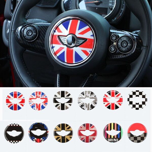 For-MINI-COOPER-F54-F55-F56-F57-F60-Countryman-Clubman-Steering-Wheel-3D-Dedicated-Car-Sticker-Decal-Cover-Trim-Accessories-Skin