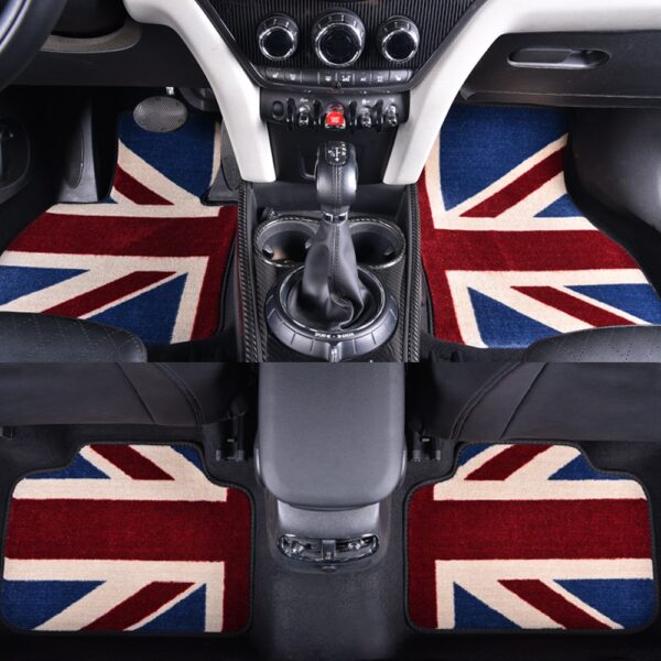 Car Floor Foot Mats For BMW MINI Cooper S One JCW F54 F55 F56 F60 F57 F60 R55 R56 R57 R60 R61 Countryman Interior Accessories