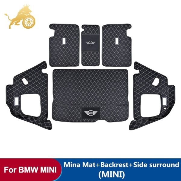 Car-Trunk-Mat-For-BMW-MINI-ONE-Cooper-F54-F55-F56F60R60–Leather-Pad-JCW-Parts-COUNTRYMAN-CLUBMAN-HATCHBACK-car-Accessories