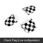 For Mini Cooper Steering Wheel Cover Interior Decoration Accessories Stickers for R55 R56 R57 R58 R59 R60 JCW Clubman Countryman