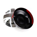 ABS carbon fiber Car Oil Fuel Tank Cap Decorative Shell Sticker Cover Decals For MINI Cooper S R55 Clubman R56 2.0T Car Styling