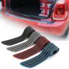 Rear bumper rubber edge protection For MINI cooper COUNTRYMAN R55 R56 R57 R60 F54 F55 F56 F60 car styling lip bumper